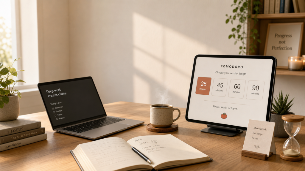 How long should my Pomodoro sessions be