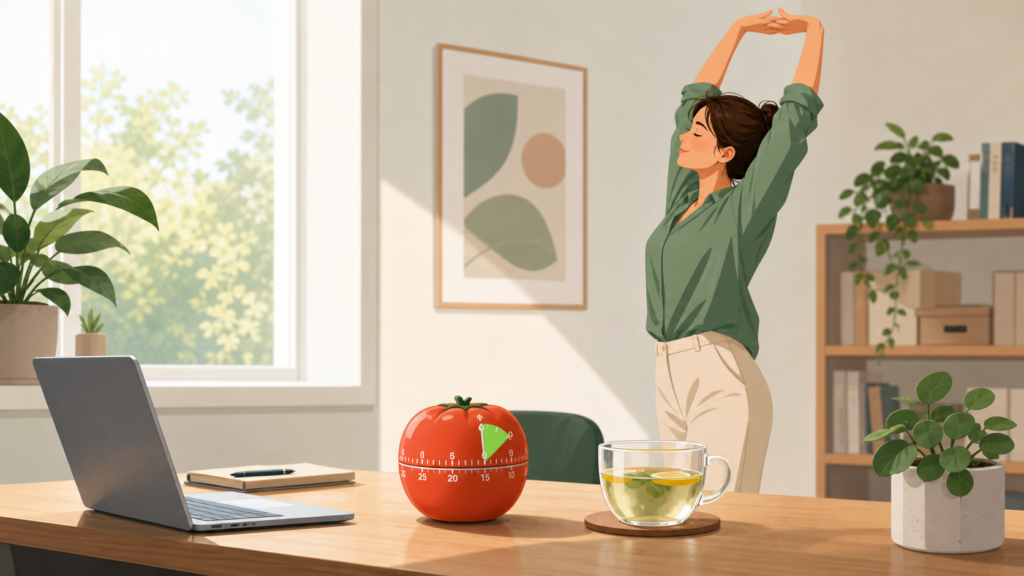 how long should my pomodoro break be
